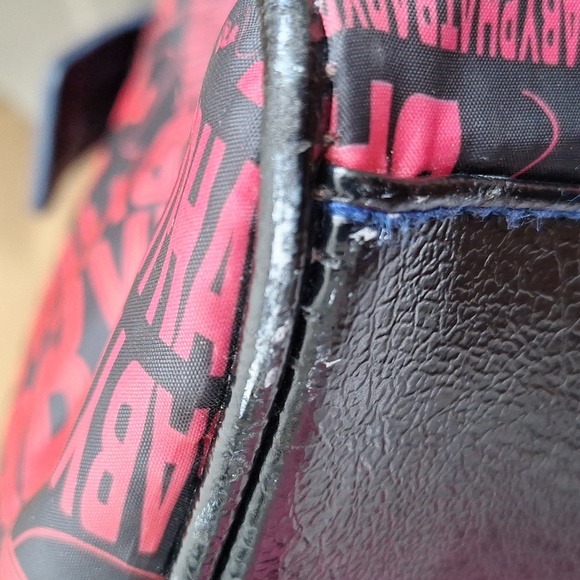 Vintage Baby Phat Black, Red, and Blue Sachel/Travel Bag - Picture 13 of 15